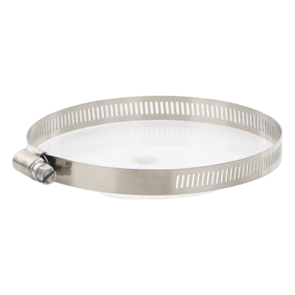 Abrazadera Sin Fin de Acero Inoxidable Capacidad de 3" a 4" (Paquete de 10)