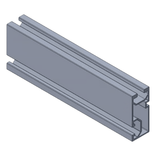 Basel N Rail 4.72 /Riel de Aluminio para Montaje de Modulos Fotovoltaicos / Aluminio Serie 6000 / 3.74 kg por Pieza / Compatible con Techos Planos e