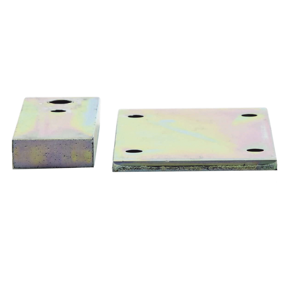 Herrajes con placa y montura posterior para FAAC 400/422
