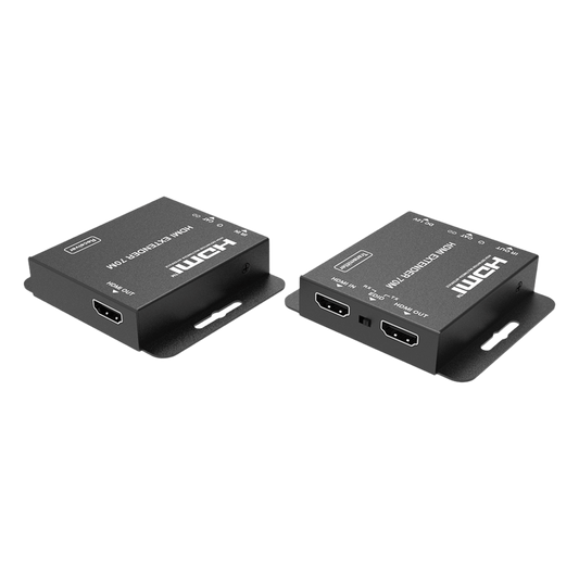 Kit Extensor HDMI | 4K2K@40m | 1080p@70m | Cat5e/Cat6 | Soporte PoC | HDMI Loop | Transmisión IR