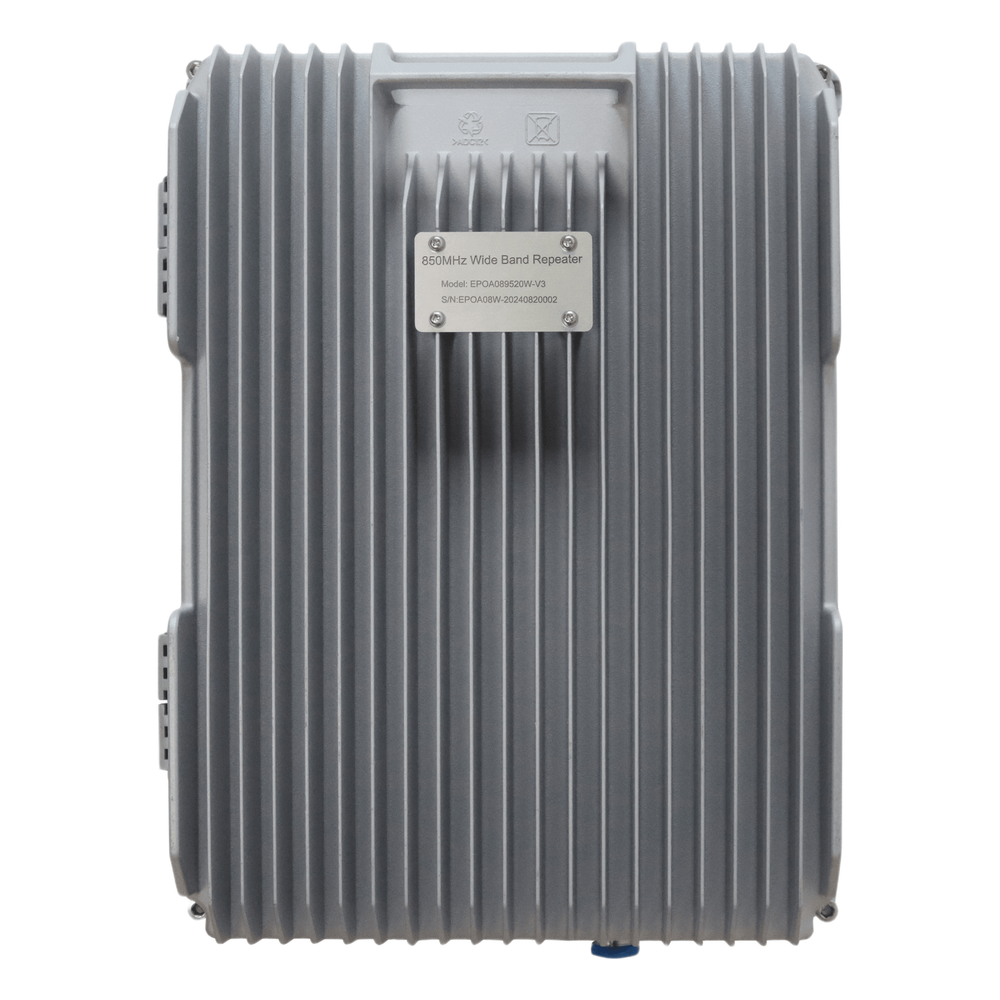COBERTURA DE HASTA 5 km / Amplificador de Señal Celular / Banda 5, 850 MHz / 20 Watts de Potencia / Banda Ancha Multioperador / Protección