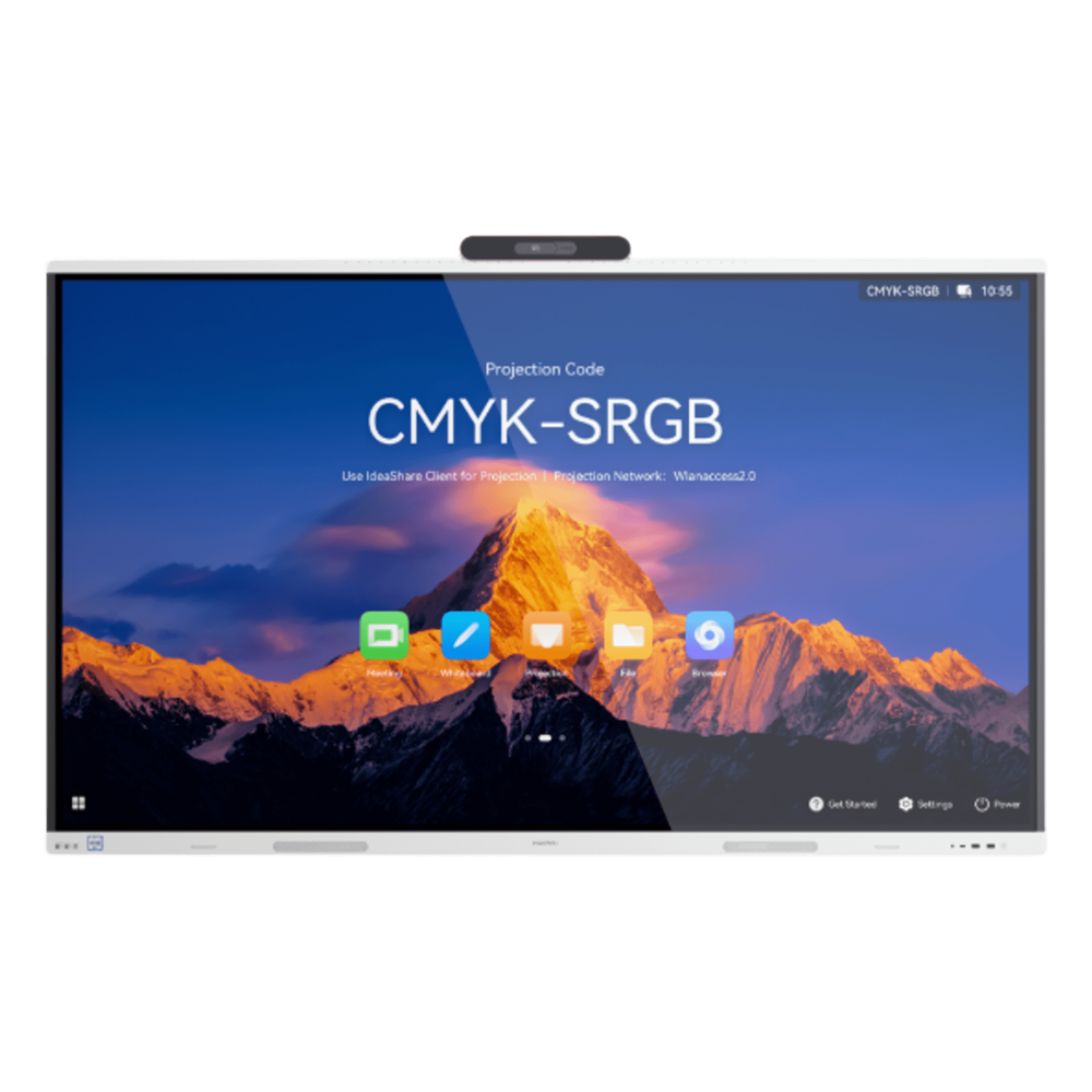 Pantalla Interactiva IdeaHub S3 para Colaboración Inteligente / 86" / Doble Cámara 4K / Harmony OS / Wi-Fi 6 / 24 Micrófonos/ BYOM / Enfoque