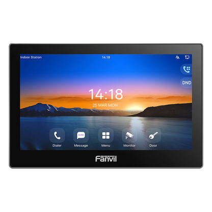 Monitor Audio/Video IP/SIP para interior, Wi-Fi, pantalla táctil de 7", Apertura remota