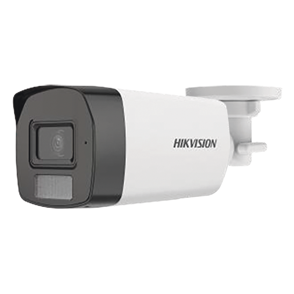 [Dual Light + ColorVu] Bala TURBOHD 3K (5 Megapixel) / Lente 2.8 mm / 40 mts IR + 40 mts Luz Blanca / Gran Angular 104.5° / Exterior IP67 / Micrófono