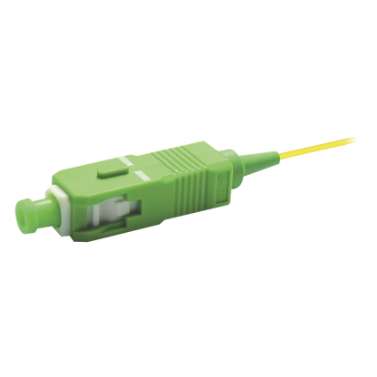 Pigtail de Fibra Óptica Monomodo SC/APC, Simplex de 2 Metros (6.56 Pies)