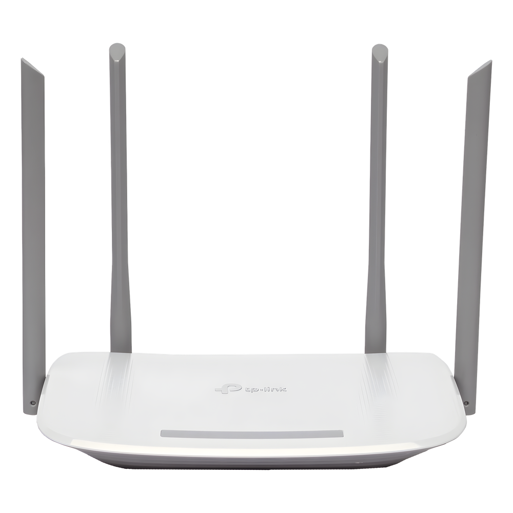 Router Inalámbrico ISP / Doble Banda AC1200 / 4 Antenas Externas / 3 Puertos LAN 10/100/1000 Mbps / 1 Puerto WAN 10/100/1000 Mbps / Compatible con