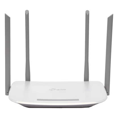 Router Inalámbrico ISP / Doble Banda AC1200 / 4 Antenas Externas / 3 Puertos LAN 10/100/1000 Mbps / 1 Puerto WAN 10/100/1000 Mbps / Compatible con