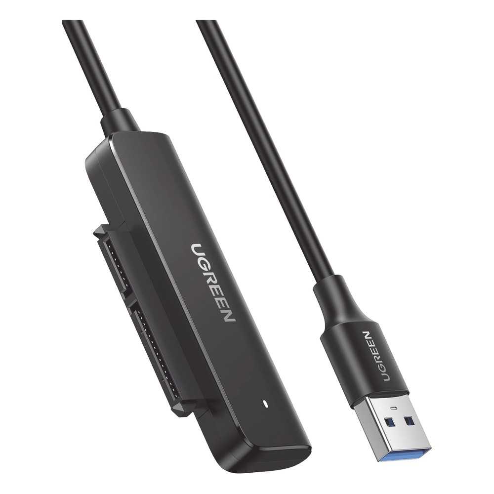 Cable Adaptador SATA a USB 3.0 | SATA 3.0/2.0 | Soporta HDD y SSD de 2.5" | Soporta S.M.A.R.T, TRIM, UASP | No Requiere Adaptador de Corriente |