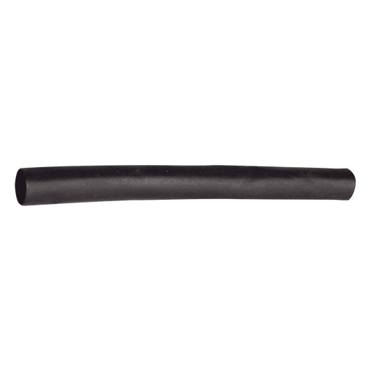 Tubo Termoencogible (Termofit) Negro de 1.2 m, 1/4" de Diámetro, Reduce de 2:1, Poliolefina.