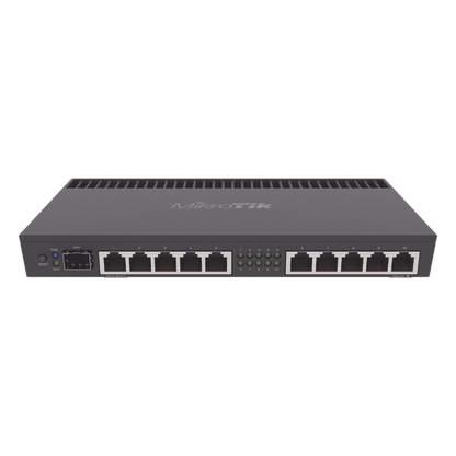 (RB4011iGS+RM) RouterBoard, CPU 4 Núcleos, 10 Puertos Gigabit Ethernet, 1 puerto SFP+