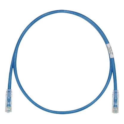 Cable de Parcheo TX6, UTP Cat6, 24 AWG, CM, Color Azul, 1.52 Metros (5 Pies)