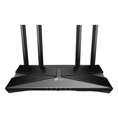 Router WiFi6 AX3000 / MIMO 2X2 / EasyMesh / 1 Puertos Gigabit WAN + 4 Puertos Gigabit LAN / OFDMA / Beamforming / WPA3 / Tether App / HomeShield