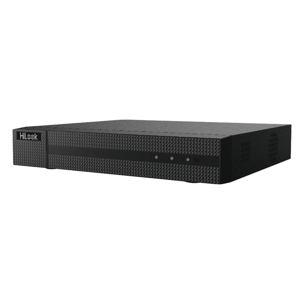 DVR 16 Canales TurboHD + 16 Canales IP / 8 Megapíxel (4K) / Audio por Coaxitron / ACUSENSE Lite / 2 Bahías de Disco Duro / H.265+ / Salida en Video