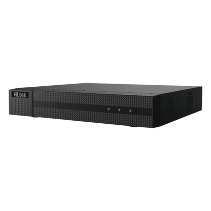 DVR 16 Canales TurboHD + 16 Canales IP / 8 Megapíxel (4K) / Audio por Coaxitron / ACUSENSE Lite / 2 Bahías de Disco Duro / H.265+ / Salida en Video