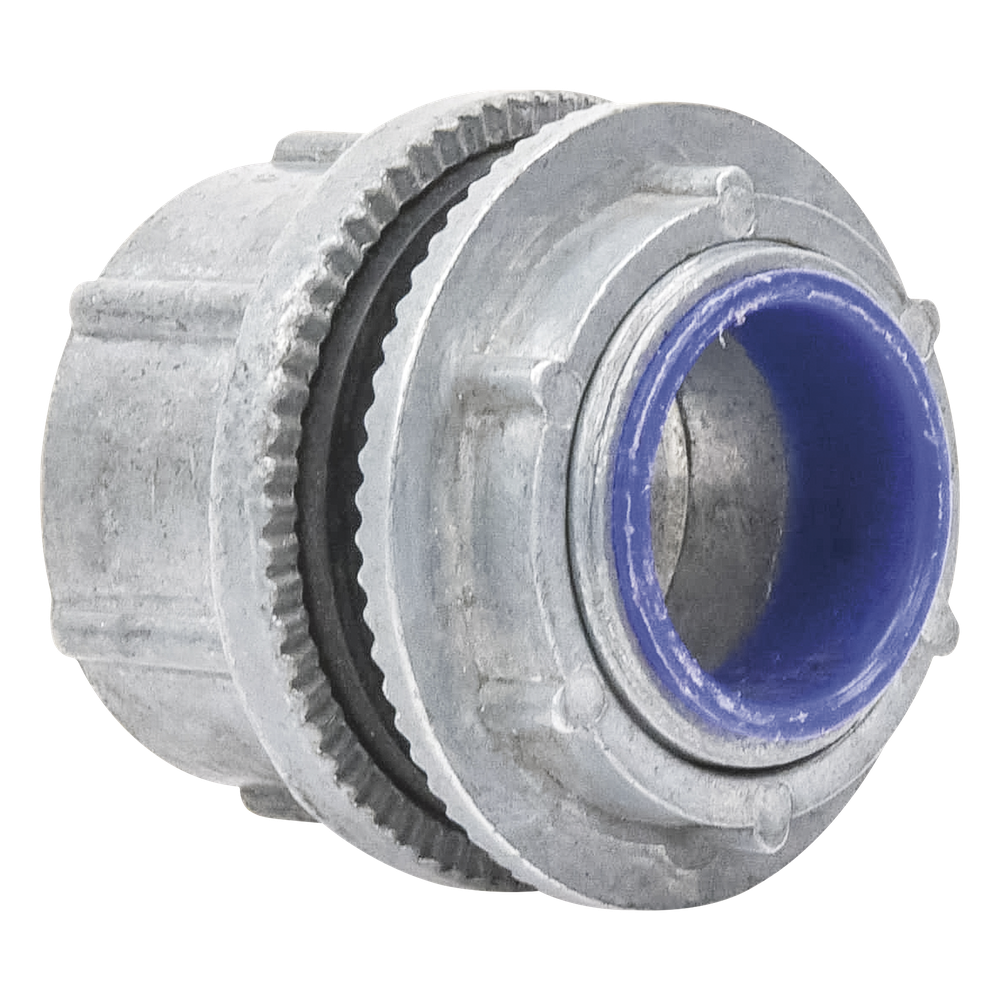 Conector Hub para Conduit Pared Gruesa de 1/2" (13 mm).