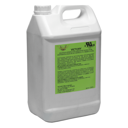 Galón para recarga de agente liquido, 6 L (1.6 gal), para extintores de cocina clase K, compatible con WC6L.