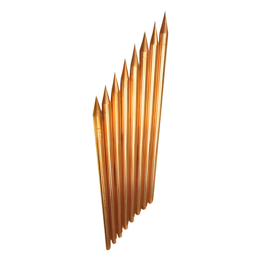 Varilla de Acero con Recubrimiento de Cobre Diámetro 5/8", 3m de Largo con Protocolo
