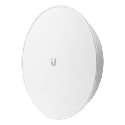 PowerBeam airMAX AC ISO Gen2 hasta 450 Mbps, 5 GHz (5150 - 5875 MHz) con antena integrada de 25 dBi con aislamiento RF y radomo incluido