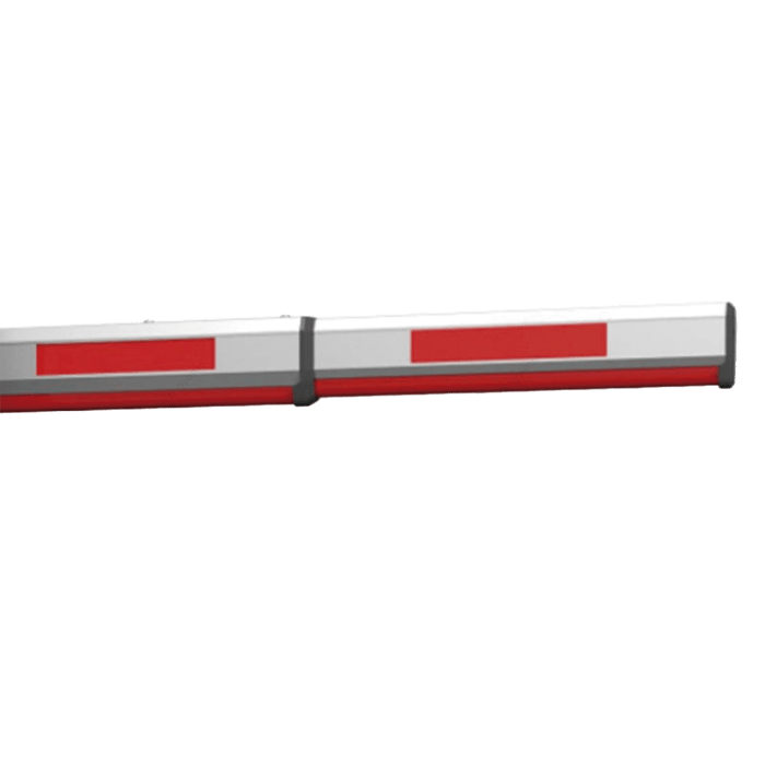 (NO Incluye Brazo) Barrera Vehicular IZQUIERDA / Compatible con Brazos Iluminados, Telescópicos, Articulados o con Sistema de Abatimiento (No