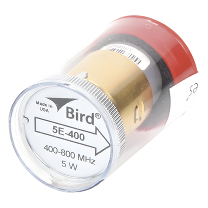 Elemento de 50 Watt en linea 7/8" para Wattmetro BIRD 43 en Rango de Frecuencia de 400 a 800 MHz.