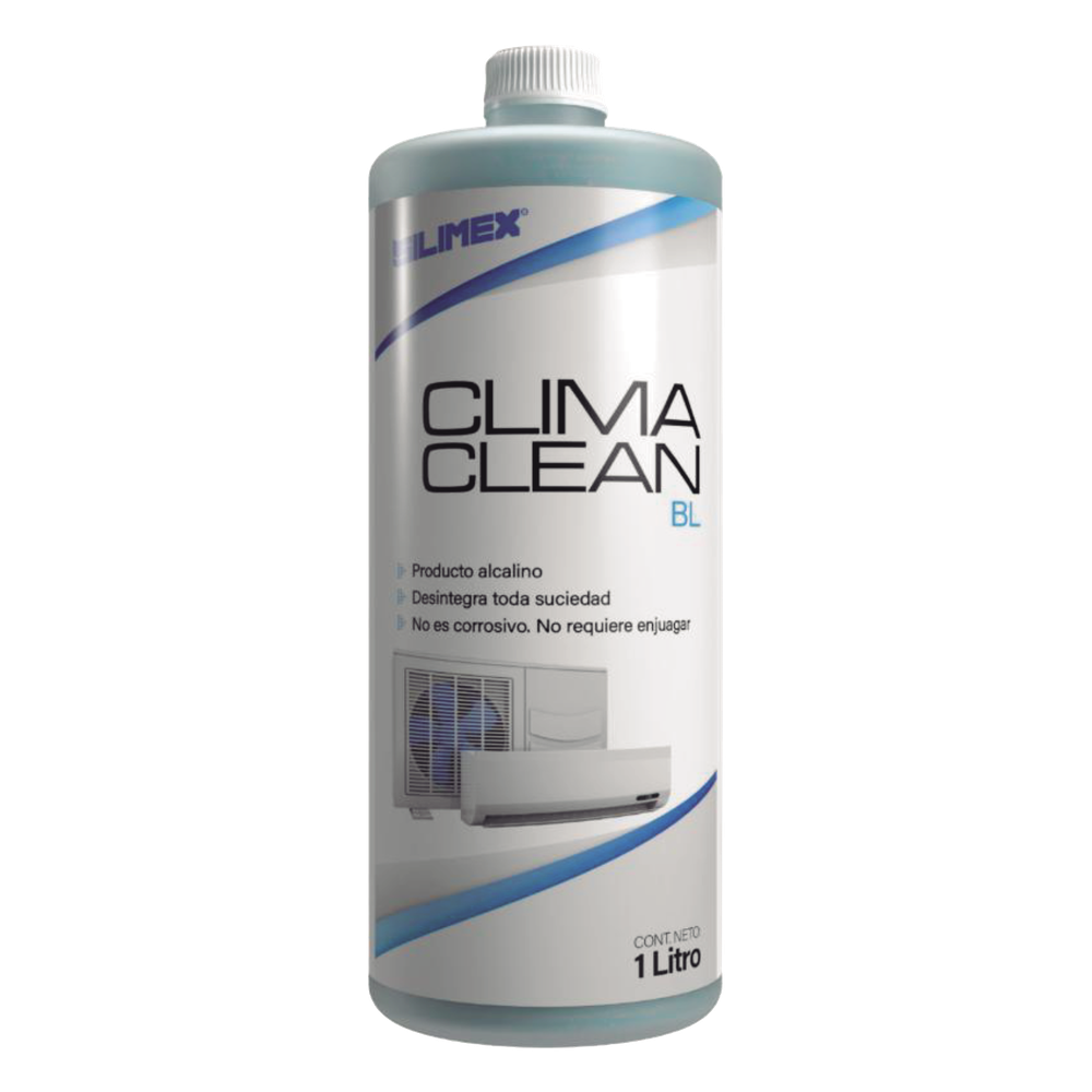 CLIMA CLEAN BL Limpiador a Base de Agua que Garantiza una Limpieza Profunda y Profesional en Serpentines de Minisplits, Mejorando su Eficiencia y