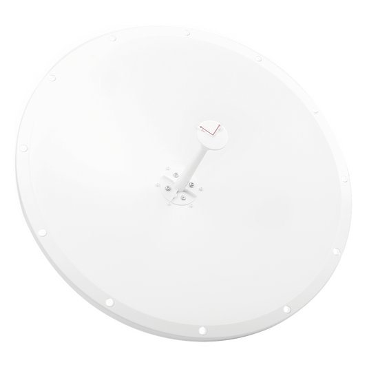Antena Direccional con Frecuencia Extendida / 4.8 - 6.5 GHz / 28 dBi / Jumper incluido con conector SMA-Macho Inverso / Polaridad en 90º y 45º