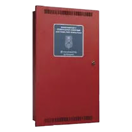 Amplificador de audio distribuido con respaldo de 50/100 W para sistema de voceo de emergencia ECC-50/100, 8 circuitos de altavoz