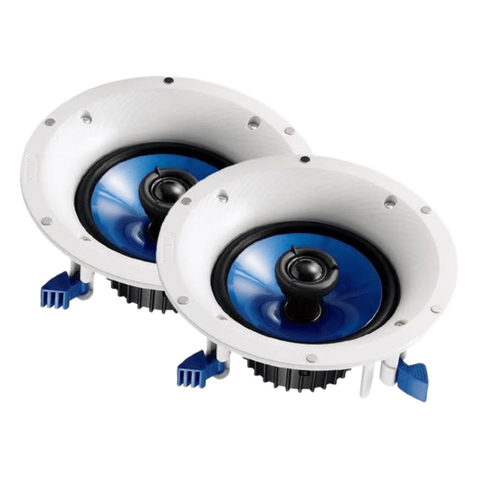 Bocinas de Plafón | 2 Vías | Residenciales | Woofer 6.5" | 110W | 8 Ohms | Color Blanco | Par