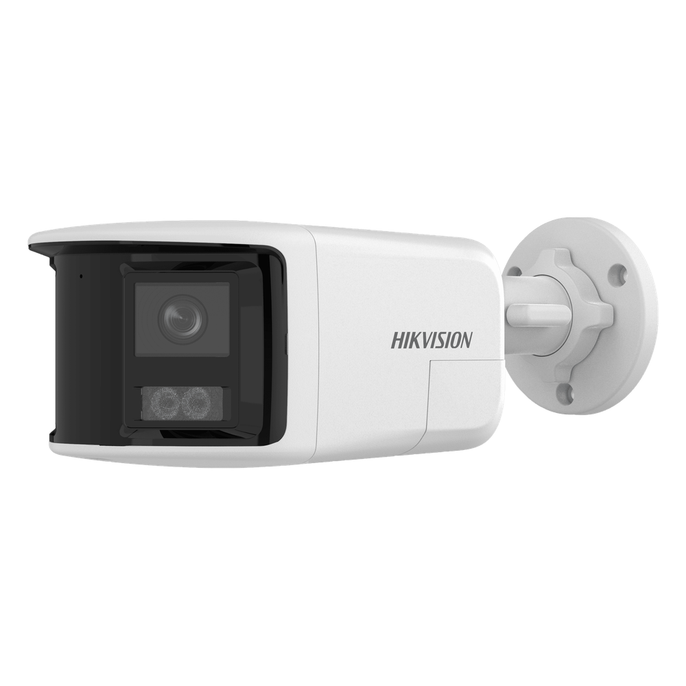 Cámara red bala fija inteligente híbrida 6 mp / luz smart hybrid largo alcance / 180° campo de visión / compresión H.265+ / almacenamiento SD 512 gb