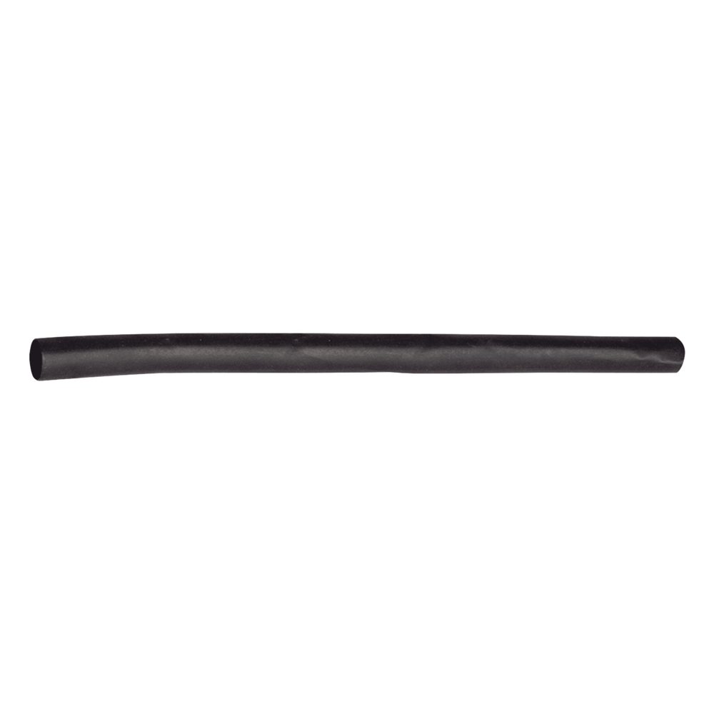Tubo Termoencogible (Termofit) Negro de 1.2 m, 1/8" de Diámetro, Reduce de 2:1, Poliolefina.