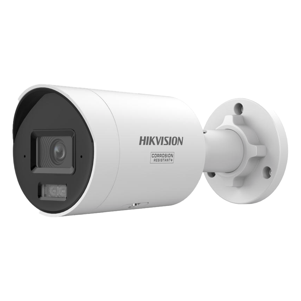 [Dual Light + ColorVu 3.0 + HikAI] Bala IP 6 Megapixel / Lente 2.8 mm / 40 mts IR + 40 Mts Luz Blanca / 2 Microfonos Integrados / Exterior IP67 / WDR