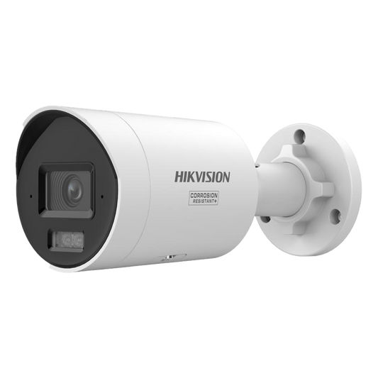 [Dual Light + ColorVu 3.0 + HikAI] Bala IP 6 Megapixel / Lente 2.8 mm / 40 mts IR + 40 Mts Luz Blanca / 2 Microfonos Integrados / Exterior IP67 / WDR