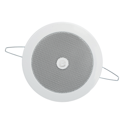 Altavoz 4" | Montaje en Techo | 3 - 6W | 70/100V | Frente Metálico | Resistente a Humedad