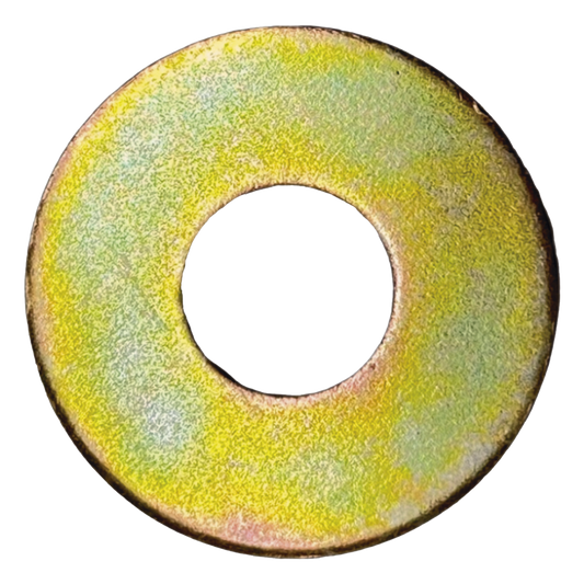 Arandela plana de 1/4" (6.3 mm) con acabado Tropicalizado, Es Ideal Para Utilizarse al Exterior o Zonas Húmedas