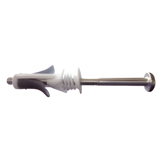 Taquete tipo mariposa con tornillo de 3" (25pzs) (2208-06025)