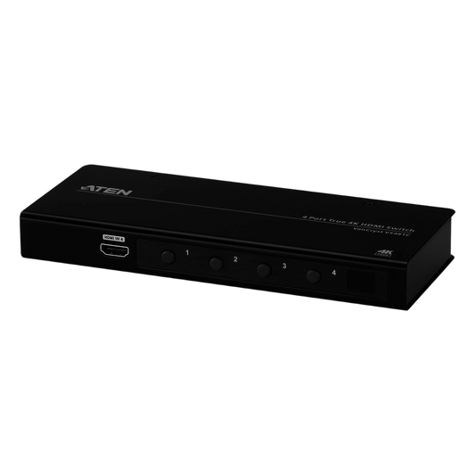 Conmutador HDMI 4K verdadero de 4 puertos