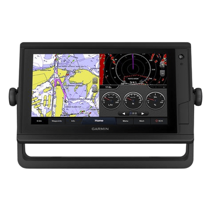 GPSMAP 922 PLUS / 9" WSVGA Táctil / 1024x600 px / GPS+GLONASS 10 Hz / IPX7 / 10-32V DC / Compatible Sondas Garmin / Mapas Garmin BlueChart LakeVü