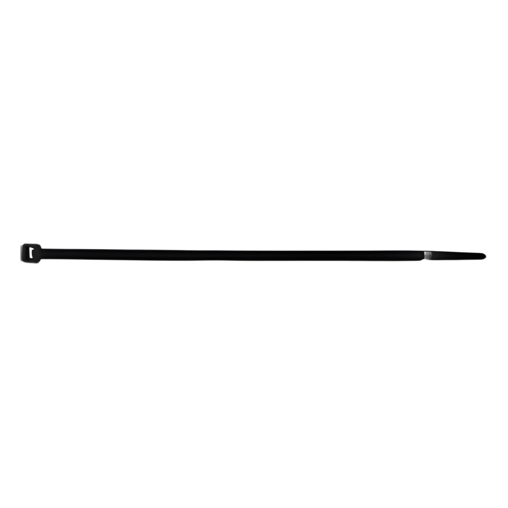 Cincho de nylon color negro, 4.8 x 190mm (100pzs) (4200-03001)