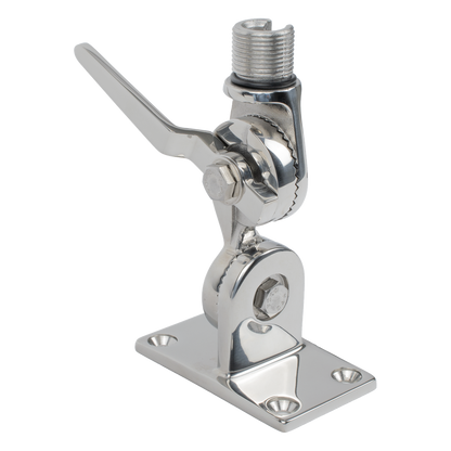 Montaje Rotativo de Acero Inoxidable / Ajuste de 4 posiciones / Rosca Estándar 1-1/4