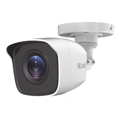 Bala TURBOHD 2 Megapíxeles (1080p) / Gran Angular 103° / Lente 2.8 mm / IR EXIR Inteligente 20 mts / Exterior IP66 / dWDR / TVI-AHD-CVI-CVBS