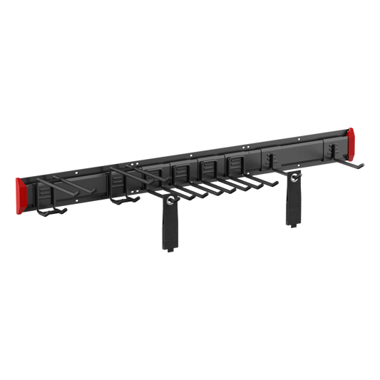Estante de Almacenamiento de Pared Versátil de Alta Resistencia (en 3 Placas de Pared)
