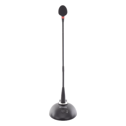 Micrófono | Cuello de Ganso con Base | Soporta Phantom | Salida Balanceada XLR