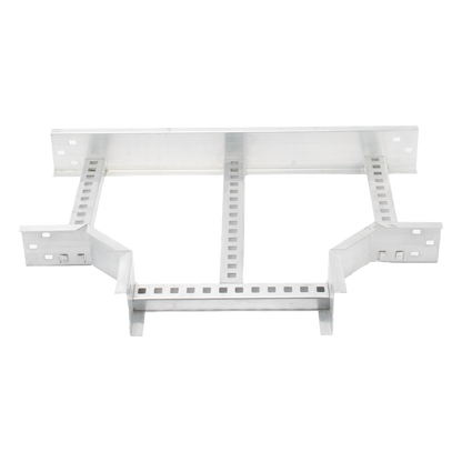 Derivación "T" Horizontal de Aluminio Perfil Z / Peralte 3 1/4" / Ancho 12"/ Radio 8" / Incluye Tornillería (CHTHEZ314R8X12AK)