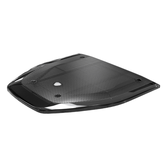 Domo lateral de reemplazo para barra de luces SP216 de la Marca SignalPro, Color Negro