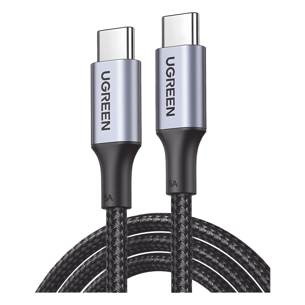 Cable USB-C a USB-C | 3 Metros | Carga Rápida de hasta 100W | Transferencia de datos 480 Mbps | PD3.0 | QC4.0/3.0/2.0 | FPC | AFC | Protección