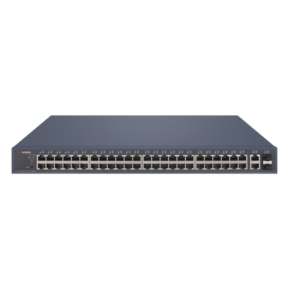 Switch PoE+ / Administrable / 48 Puertos 1000 Mbps PoE+ / 2 Puertos 1000 Mbps Uplink / 2 Puertos SFP / 470 Watts