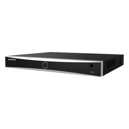 [AcuSeek] NVR 12 Megapixel (4K) / 32 canales IP / 16 Puertos PoE+ / Recocimiento Facial / AcuSense (Evita Falsas Alarmas) / 2 Bahías de Disco Duro