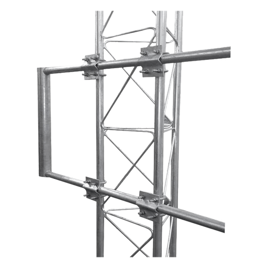 Brazo Uso Rudo para Torre STZ Galvanizado Electrolítico de 170 x 60 cm Tubo 2" Ced 30.