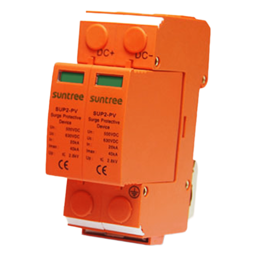 Protector de Descargas Atmosféricas, Diseñado Para Sistemas Fotovoltaicos, Uso en Corriente Directa, 600 Vcc 2 Polos