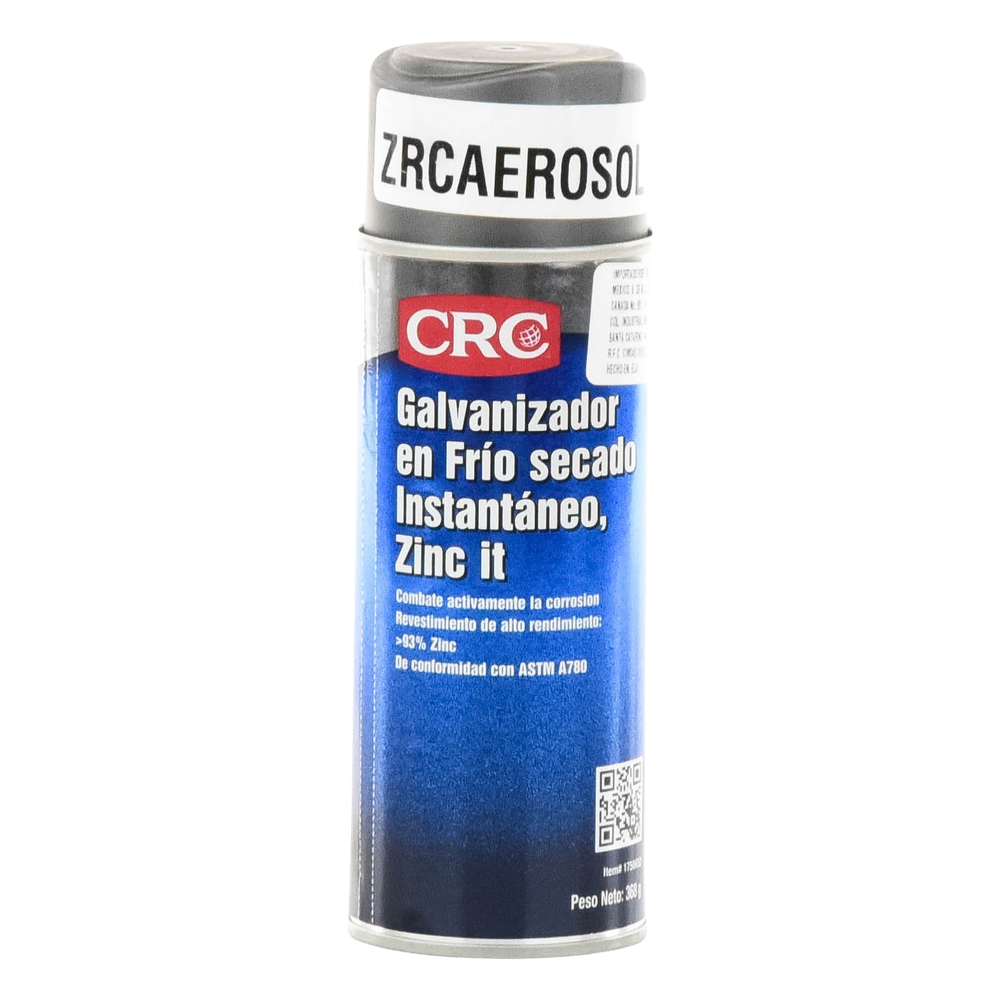 Compuesto Zinc en Aerosol para Retoque de Piezas Galvanizadas por Inmersión en Caliente (386 gr.)